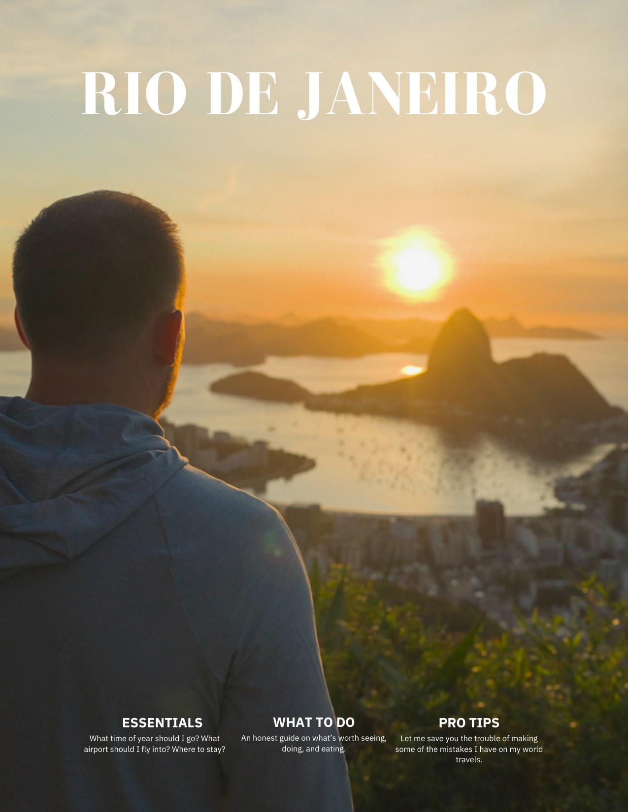Rio de Janeiro Travel Guide Cover